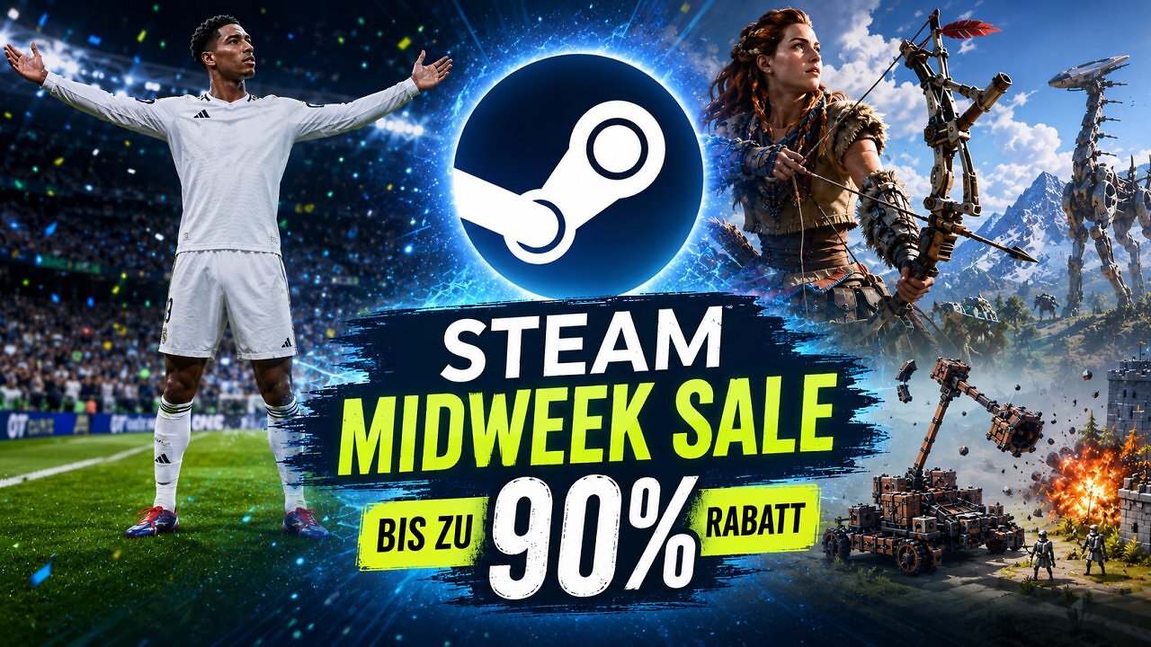 [23/06/2026] Beim Steam Midweek Sale gibt es EA Sports FC 26 zum historischen Tiefstpreis.