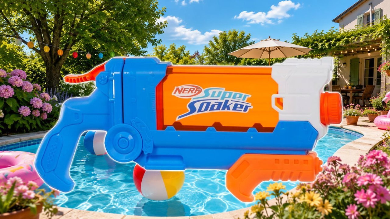 [22/06/2026] Vielseitige Wasserpistole zum Prime Day nur 8 Euro: Nerf Super Soaker Flip Fill mit 4 Modi