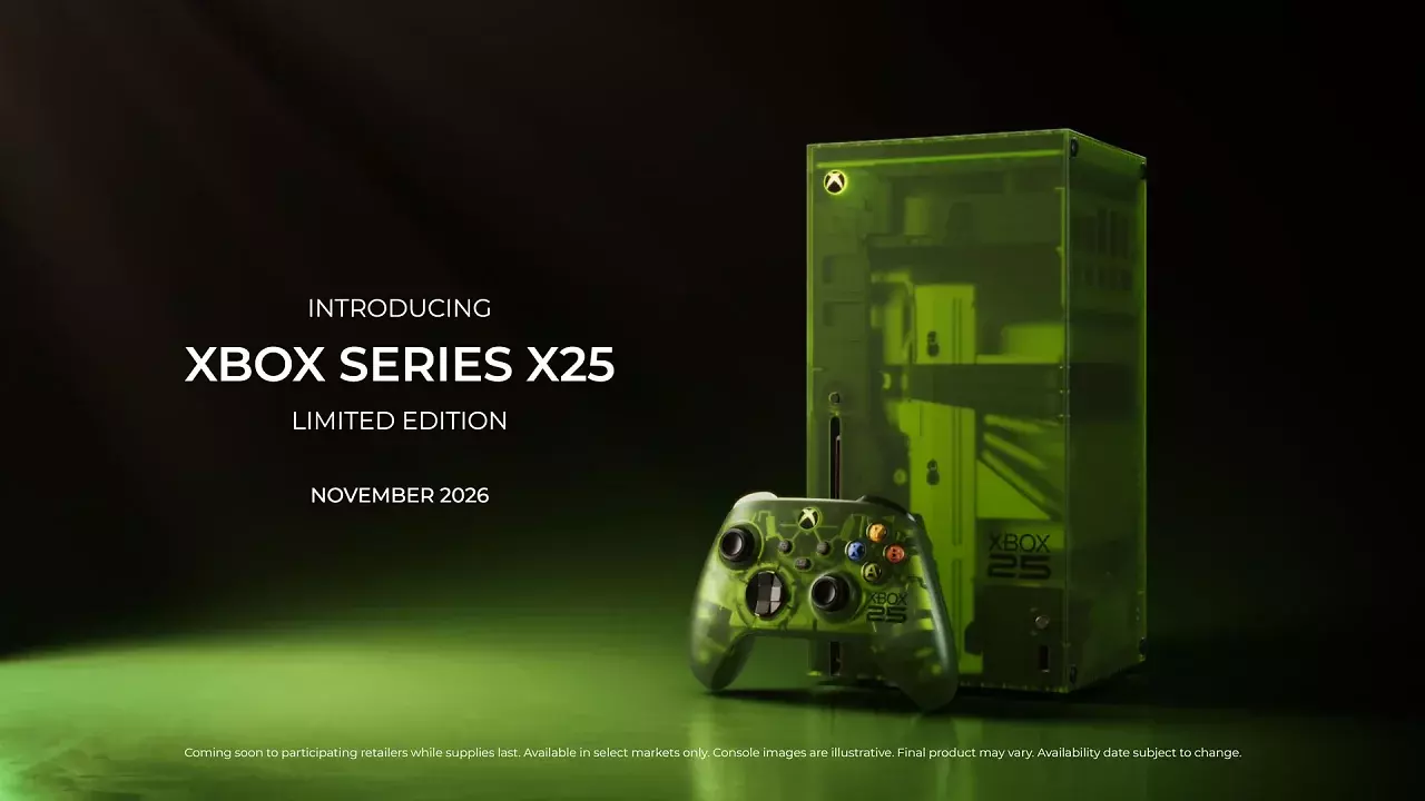 [07/06/2026] Xbox-Fans erhalten eine fantastische Nachricht: Sie bekommen die Jubiläums-Konsole als Geschenk im Verlaufe des Jahres. (1)
