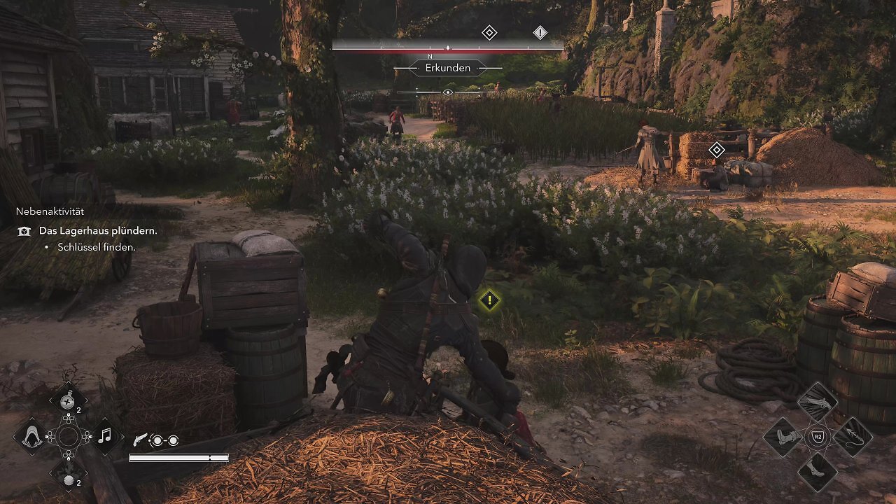 [08/07/2026] Der gute alte Heuhaufen: Manche Tricks der Assassinen sind eben doch sehr praktisch.