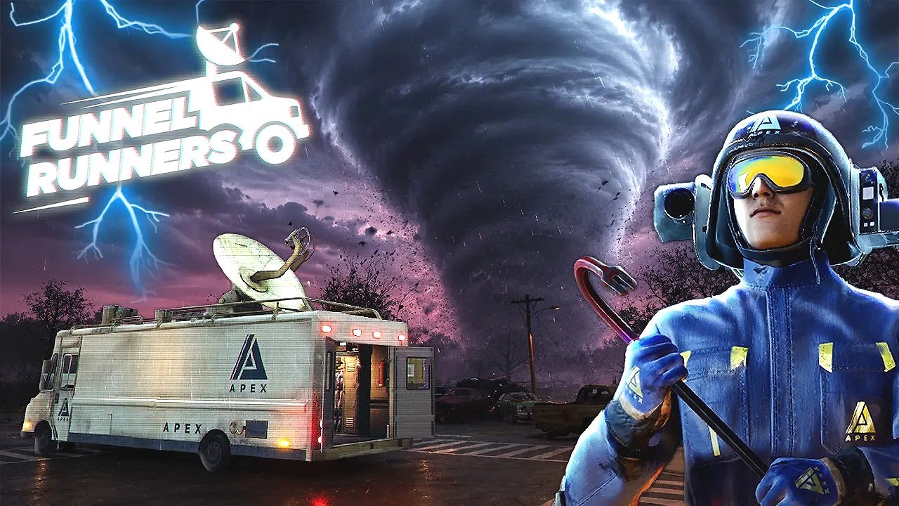 [20/07/2026] Beim neuen Survival-Spiel Funnel Runners kämpft ihr gegen verheerende Tornados.