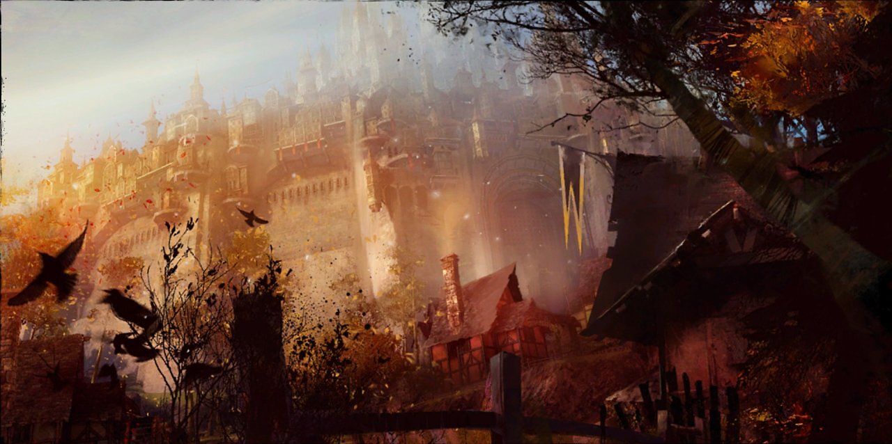 [02/07/2026] Meine Reise als Mensch-Diebin startete natürlich in Queensdale, und hier wurde ich direkt von dieser wunderschönen Concept-Art begrüßt.