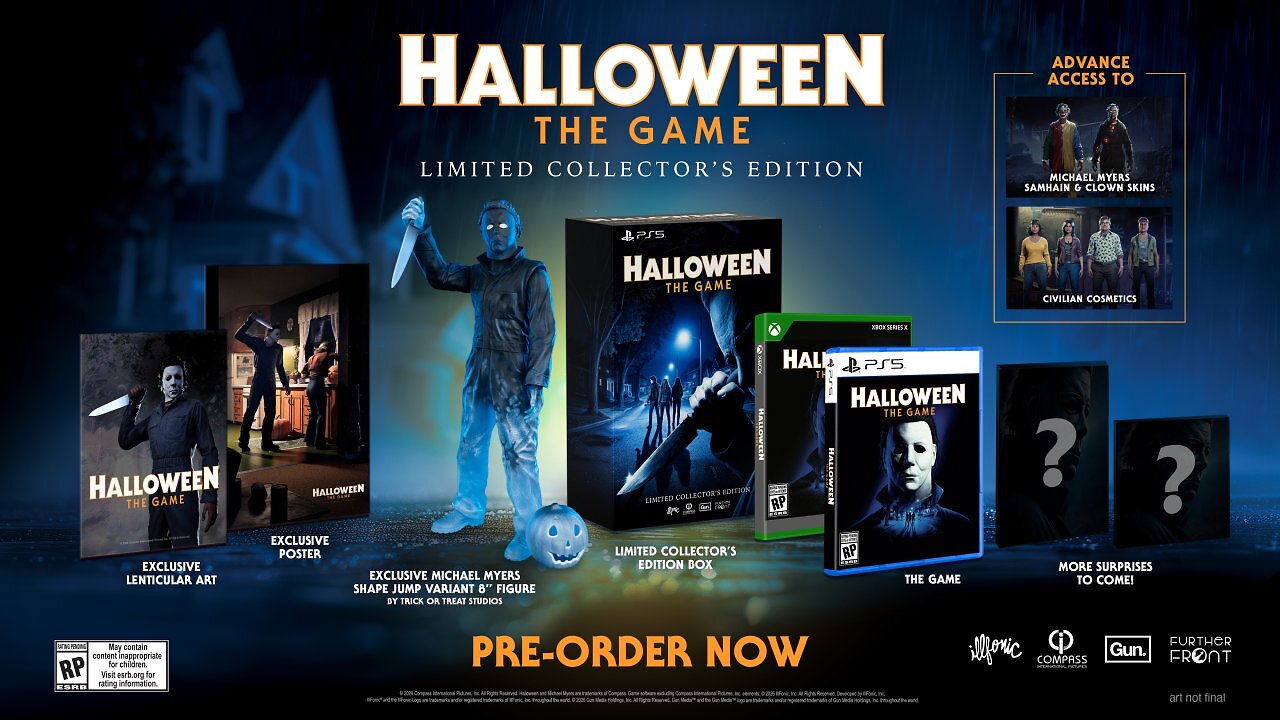[08/07/2026] Alle Inhalte der limitierten Sammleredition von Halloween: The Game im Überblick.