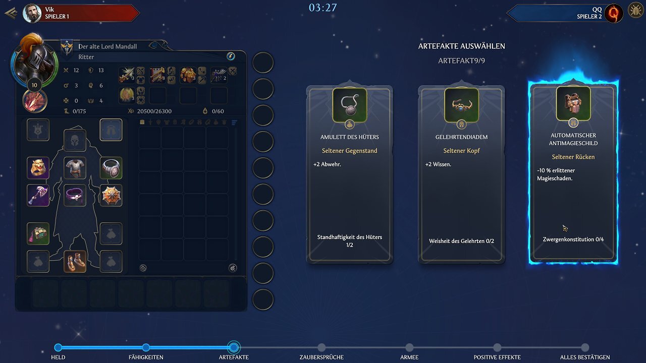 [03/07/2026] Im Arena-Modus stellt man sich mit einem Draft-System seinen Helden samt Fähigkeiten, Ausrüstung und Armee zusammen.