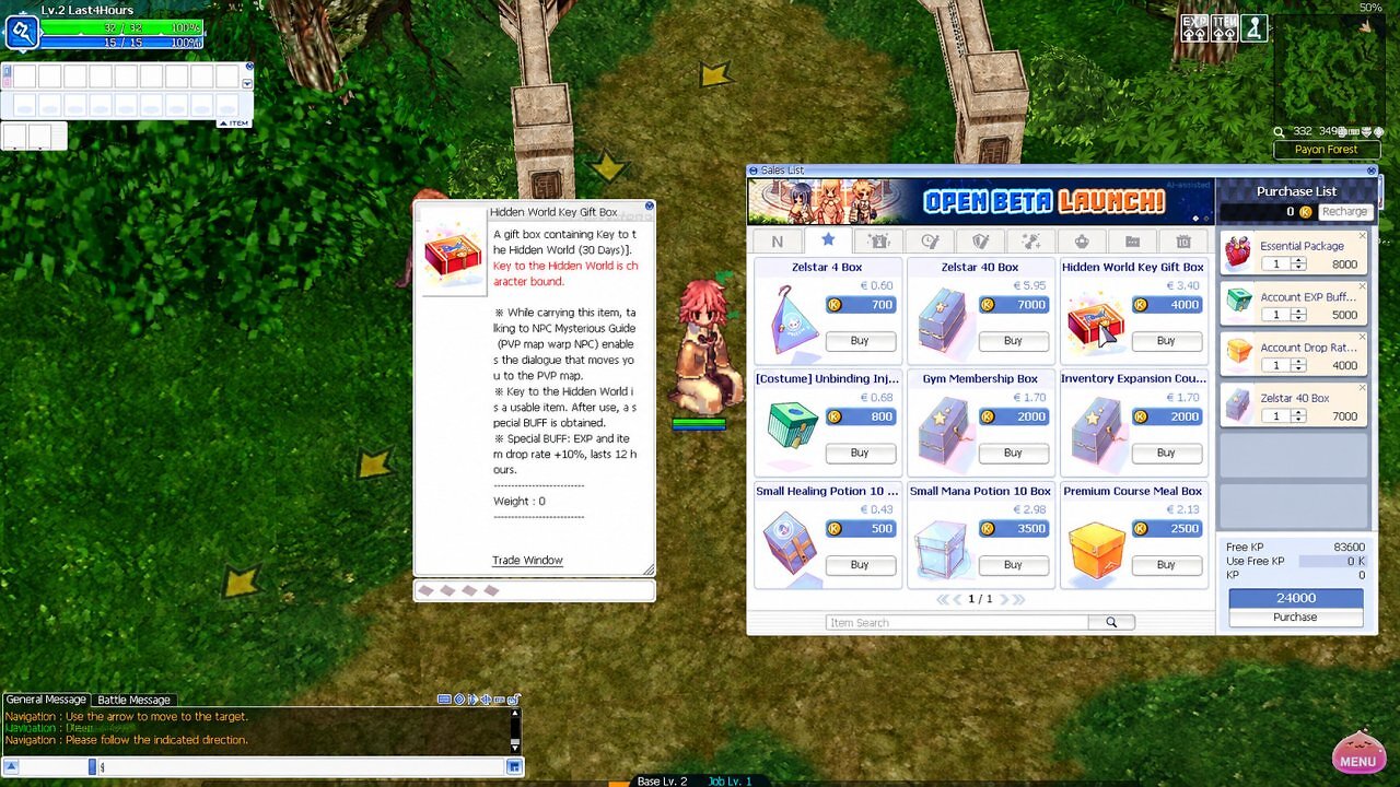Ein Ingame-Shop ist in vielen vergleichbaren Spielen ein Streitpunkt. Die Entwickler Gravity Game Unite haben dies erkannt und setzen stattdessen auf ein Abo-Modell.