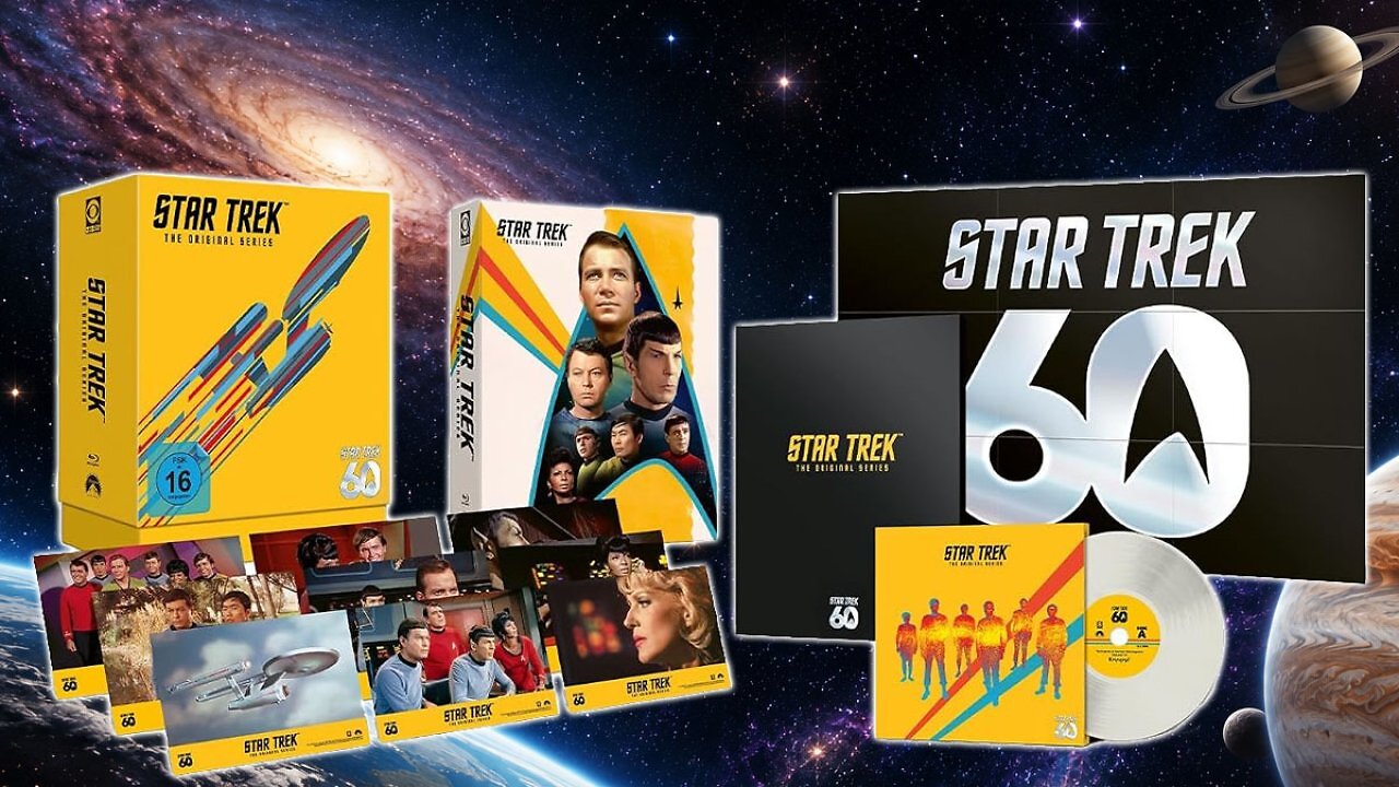 [13/07/2026] Der Weltraum, unendliche Preise? Originalserie auf Blu-ray samt Vinyl zum 60. von Star Trek (1)