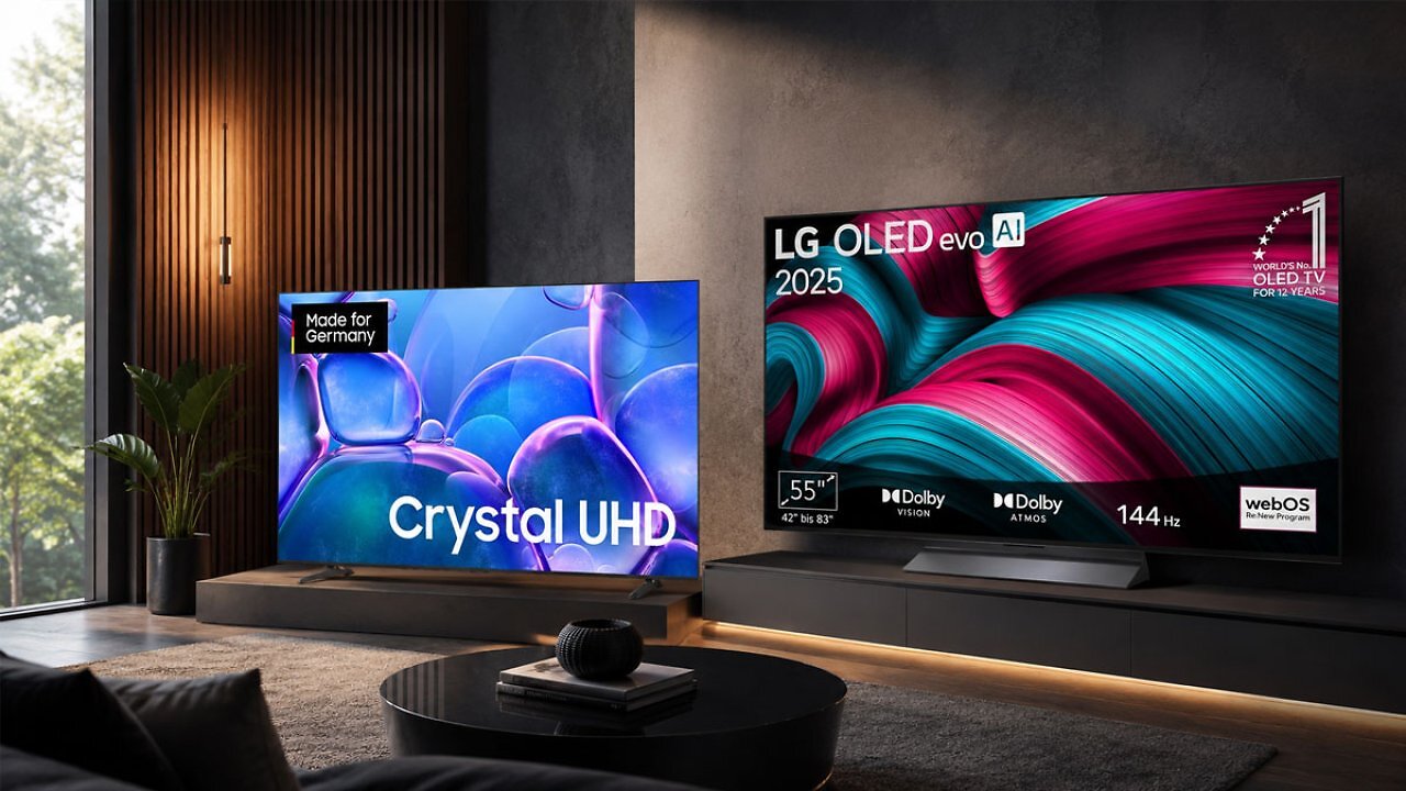 [01/07/2026] TV-Deals bei Amazon: Samsung U7099F Crystal UHD und LG OLED C5