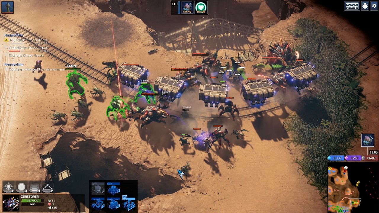 ZeroSpace: Screenshots aus der Demo