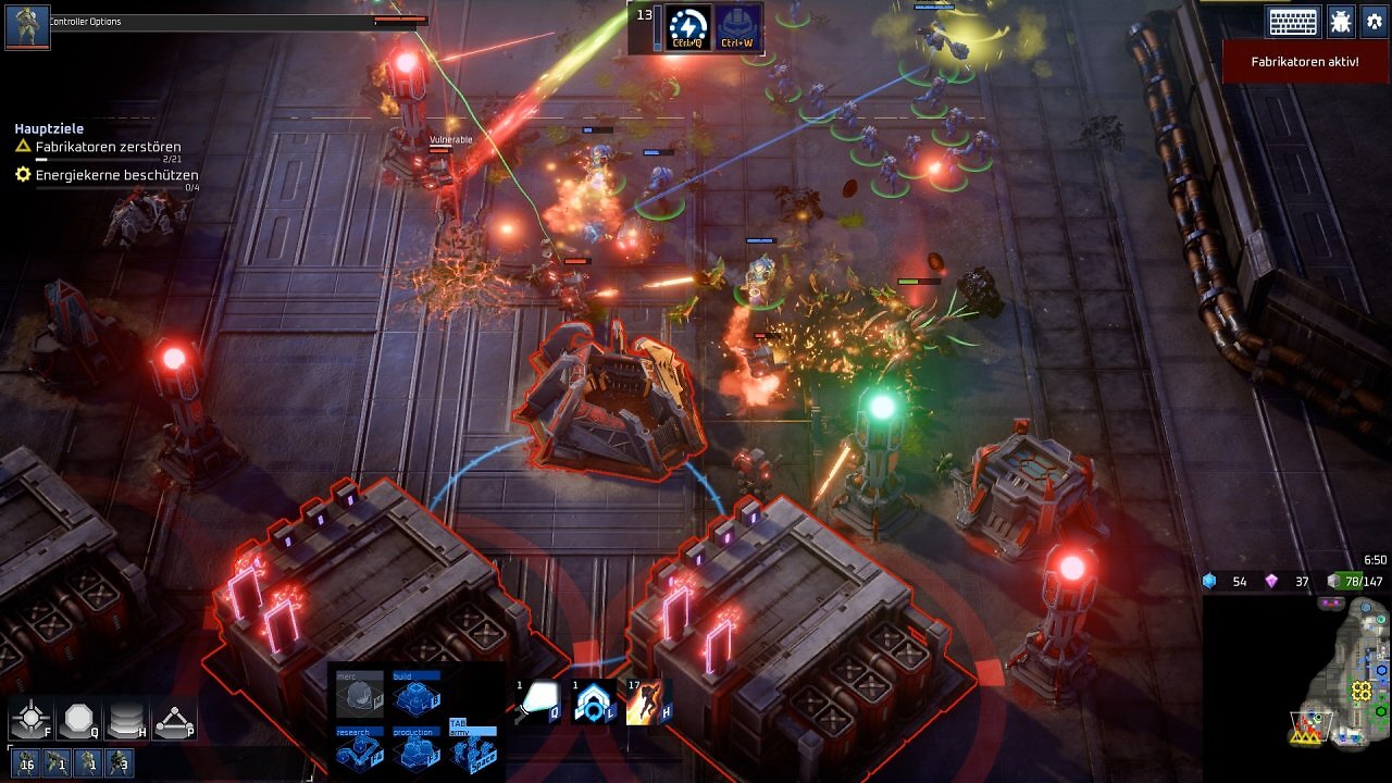 ZeroSpace: Screenshots aus der Demo