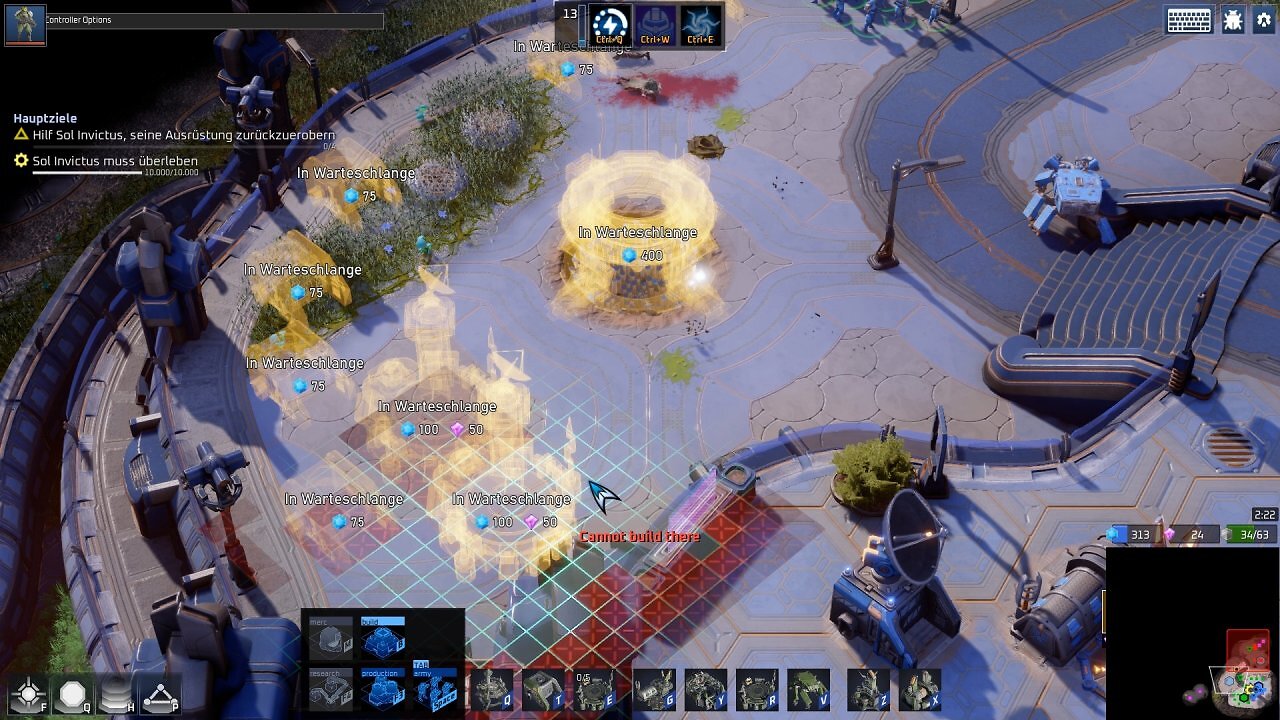ZeroSpace: Screenshots aus der Demo