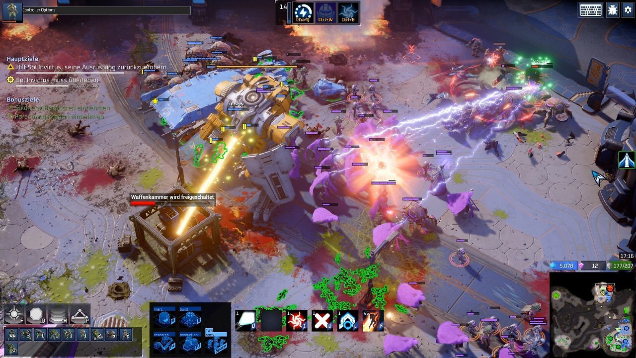 ZeroSpace: Screenshots aus der Demo