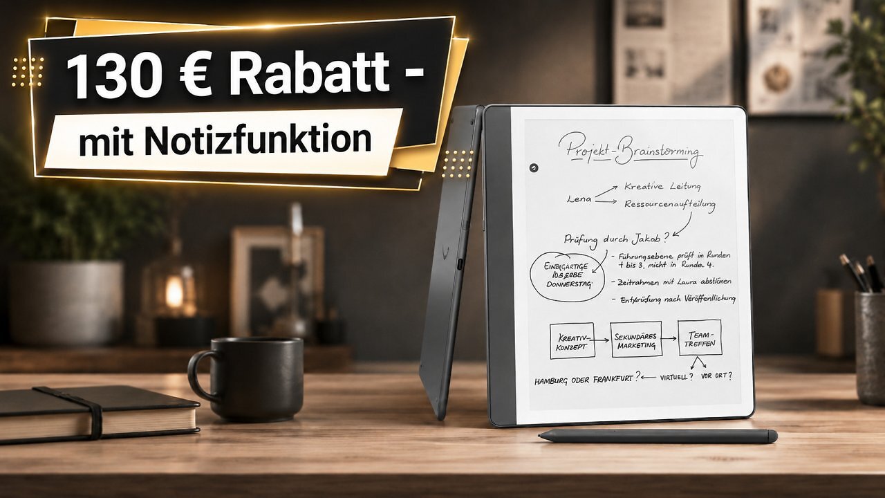 [08/07/2026] Kindle Scribe jetzt 130 € günstiger: Lesen, schreiben und PDFs markieren auf einem Gerät