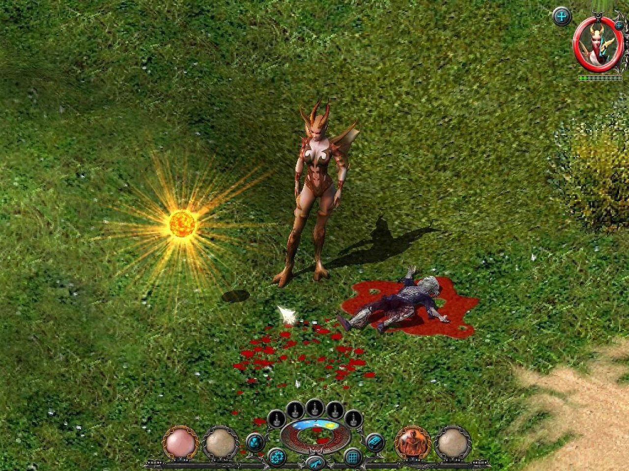 [17/07/2026] Hübsch anzusehen, aber ganz schön sperrig: Das Interface von Sacred war schon damals eine Sache für sich.