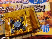 Keine Kompromisse Die Graphics Master Geforce2 Ti von Enmic/HIS vereint eine sehr gute Ausstattung mit einem günstigen Preis. Eine ideale Karte für Schnäppchenjäger.