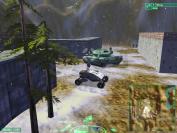 In einer der ersten Missionen lernt man, unbemerkt an gegnerischen Panzern vorbeizufahren.
