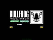 Ausgequakt: Die Bullfrog-Website wurde seit Jahren nicht mehr aktualisiert.