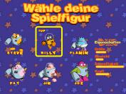 Die sechs Spielfiguren verfügen über unterschiedlich stark ausgeprägte Eigenschaften.