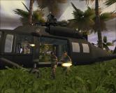 Wie bei Battlefield kann man mit Transporthubschraubern Truppen hinter die feindlichen Linien bringen.