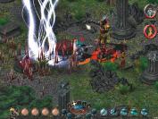 In Sacred: Underworld lauern viele Zwischengegner, die oft von Spezialattacken Gebrauch machen: Dieses Monster l&auml;sst N&auml;gel aus dem Boden schie&szlig;en. 