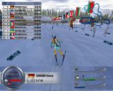 Spielwelt und Biathlet strotzen nicht gerade vor Details.