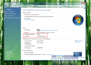 Windows Vista x86 mit [b]Service Pack 1[/b] zeigt die eingebauten 8 GiByte RAM an. (Bild: PCGH)