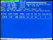 Die Memtest-Oberfläche ist spärlich, aber informativ (Bild: memtest.org)