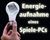 Energieaufnahme eines Spiele-PCs (Bild: PCGH)