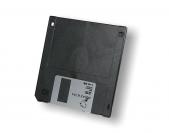Eine typische 3,5-Zoll-Diskette.
