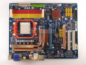 Unser 790GX-Tesmuster: Das Gigabyte [b]MA790GP-DS4H[/b] ermöglicht Crossfire X mit zweimal acht PCI-E-2.0-Lanes. (Bild: PCGH)