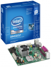 Das Mainboard Intel D945GCLF2 mit Atom 330 gibt es nur als Paket. (Bild: Intel)