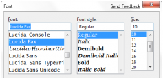 Windows 7: Font-Manager (1)