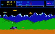 Moon Patrol für den Atari ST (1987).