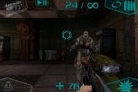 Unten in der Mitte zeigt Doom Resurrection Ihnen Ihren Health-Status an. 