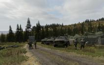 Die Einzelspieler-Mission First Advance ist der Auftakt einer Trilogie. Anfangs geht es noch sehr beschaulich zu, wenn Sie als US-Soldat im östlichen Chernarus unterwegs sind …