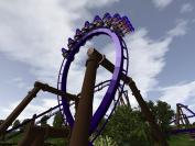 Loops nicht zu schnell angehen, damit die Fahrgäste nicht ohnmächtig werden.