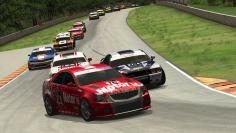 Screenshots aus Race On.