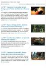Die Standardansicht des Artikel-Tickers: absteigend von neu nach alt sortiert, zusätzlich zur Überschrift werden Einleitungstexte und Bilder ausgegeben.