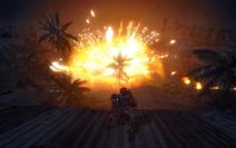 Screenshot aus der Crysis-Mod Xtreme Rockets v1.0, die bereits zum Download bereitsteht.