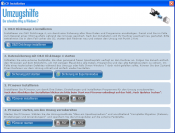Umzugshilfe für Windows 7: Das Menü