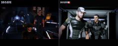 Mass Effect (links) gegen Mass Effect 2 (rechts) - Figuren-Vergleich [1]
