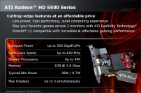 AMD HD5500 Überblick