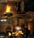 Im direkten Vergleich sieht man, dass sowohl Boden- als auch Wandtexturen in Metro 2033 deutlich schärfer und detailreicher sind. Ebenfalls besser: Die Details der Figuren.