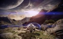 Mass Effect 2: Meistens spielt Mass Effect 2 in geschlossenen Gebäuden oder Raumschiffen. Wenn ihr allerdings einen Blick auf den Himmel erhaschen könnt, kann die Kinnlade schonmal nach unten klappen.