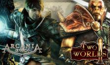 Two Worlds 2 vs. Arcania: Gothic 4 - PC Games vergleicht die Features.