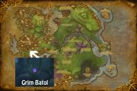 Der Eingang in die Cataclysm-Instanz Grim Batol.