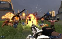 Monsterwelle für Monsterwelle: In den Survial-Modes gilt es möglichst lange zu überleben. So auch in Serious Sam HD.