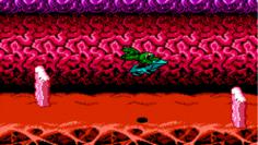 [b]Battletoads[/b] brachte vor allem mit dem Unterwasser- und Wind Tunnel-Level massenhaft Spieler zur Verzweiflung. Blitzschnelle Reflexe sind nötig, um das Level unbeschadet zu überstehen.
