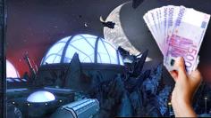 Die 330.000 Dollar Raumstation Crystal Palace Space Station. Sie findet man in dem MMORPG [b]Entropia Universe[/b].