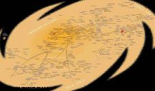 Platz 10: Star Wars Galaxies - Das MMO startete mit zehn Planeten, zu denen durch Erweiterungs-Packs noch zwei hinzukamen. Die virtuelle Fläche wird auf etwas über 500 Quadratkilometer geschätzt.