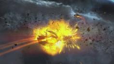 Grafisch ist Endless Space 2 kein Highlight, die Raumschlachten sehen aber gut aus.